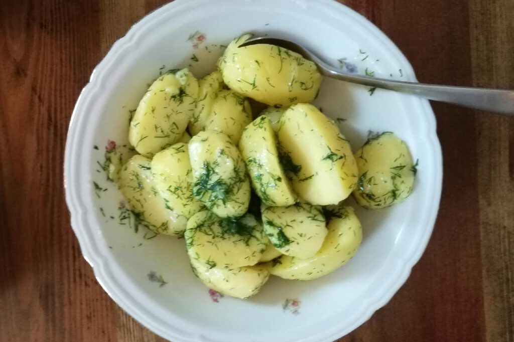 Butter-Dill-Kartoffeln