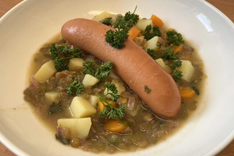 Berliner Linseneintopf nach DDR-Rezept