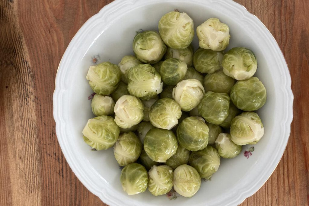 Rosenkohl in Butter
